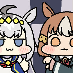 This is a pixiv picture whose title is オグリキャップ.