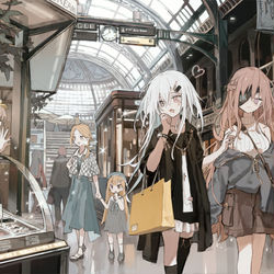 This is a pixiv picture whose title is Arcade.
