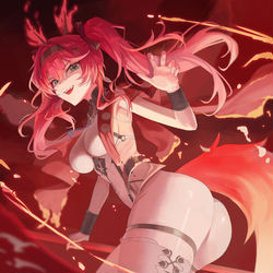 This is a pixiv picture whose title is ルパ 🔥.