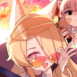 This is a pixiv picture whose title is 今から新婚旅行に行かっ・・・！？.