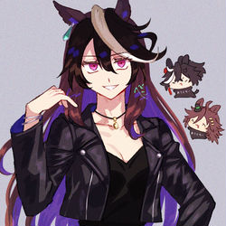 This is a pixiv picture whose title is 🌙.