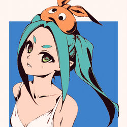 This is a pixiv picture whose title is yotsugi.