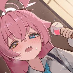This is a pixiv picture whose title is ブルアカ.