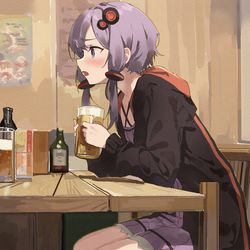 This is a pixiv picture whose title is 大学生のゆかりさん.