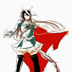 This is a pixiv picture whose title is ルドルフ.