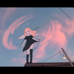 This is a pixiv picture whose title is 満ち足りた.
