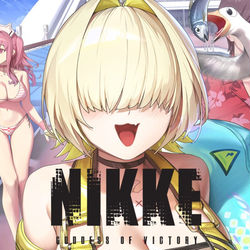 This is a pixiv picture whose title is Nikke PV Illust.
