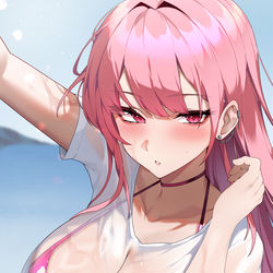 This is a pixiv picture whose title is Calli.