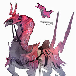 This is a pixiv picture whose title is 竜化ペンドラー.