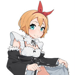 This is a pixiv picture whose title is maid petra at your service.