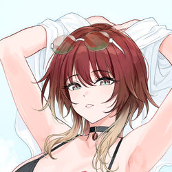 This is a pixiv picture whose title is 美琴.