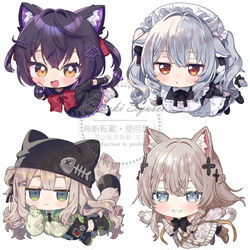 This is a pixiv picture whose title is ふよふよVRChatアバター.