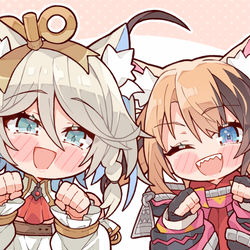 This is a pixiv picture whose title is Bau Bau?.