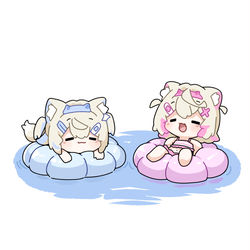 This is a pixiv picture whose title is It's a hot summer...