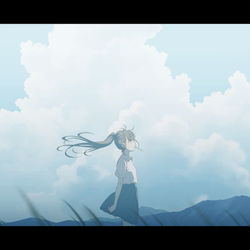 This is a pixiv picture whose title is 暑い….