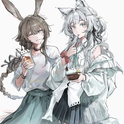 This is a pixiv picture whose title is デザート.