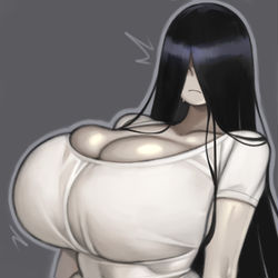 This is a pixiv picture whose title is Sadako🤍.