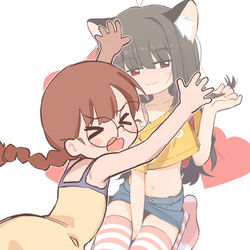 This is a pixiv picture whose title is ダメ！.