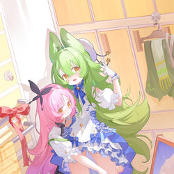 This is a pixiv picture whose title is 迟秋.
