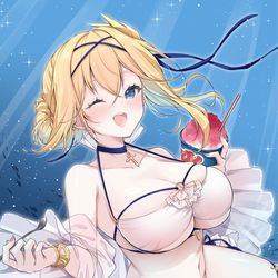 This is a pixiv picture whose title is ジャンヌ・ダルク(FFNF Jeanne D'Arc).