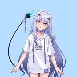 This is a pixiv picture whose title is メリュ子.