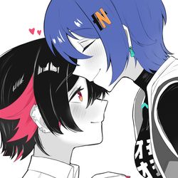 This is a pixiv picture whose title is 🦈🔔.