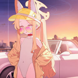 This is a pixiv picture whose title is 百合園セイア(水着).