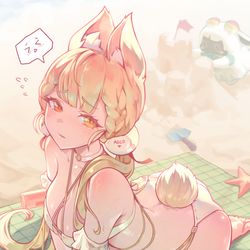 This is a pixiv picture whose title is BIKINI ALICE (アリス・タイムフィールド).