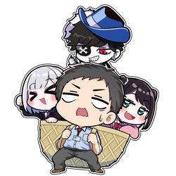 This is a pixiv picture whose title is 花芽い社.