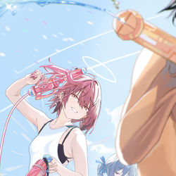 This is a pixiv picture whose title is 罗德岛假日.