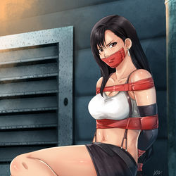 This is a pixiv picture whose title is ティファ・ロックハート.