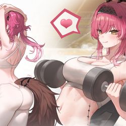 This is a pixiv picture whose title is ❤️‍🔥.