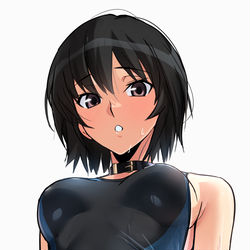 This is a pixiv picture whose title is アマガミ - 七咲逢.