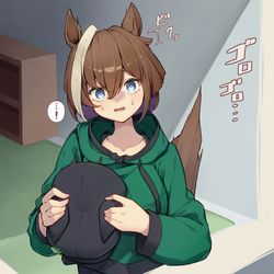 This is a pixiv picture whose title is シュヴァちと雷の日.