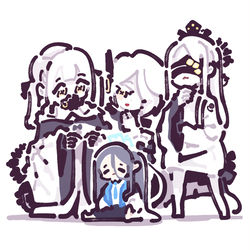 This is a pixiv picture whose title is 158 🙊🙉🙈.