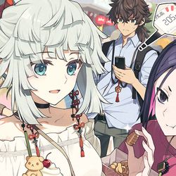 This is a pixiv picture whose title is 浅草観光.