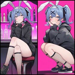 This is a pixiv picture whose title is ラビットホール (6).