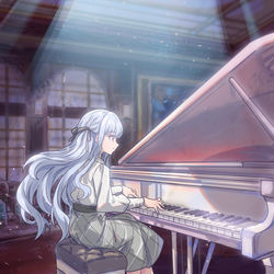 This is a pixiv picture whose title is 【Request】丰川祥子.
