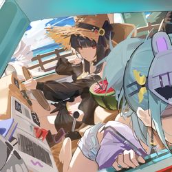 This is a pixiv picture whose title is 作者，就是你肯定，开创造模式了。就是你的末地珍珠突然，变成 16.