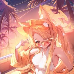 This is a pixiv picture whose title is 百合園セイア🌇.