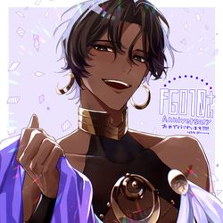 This is a pixiv picture whose title is 10周年！.