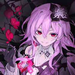 This is a pixiv picture whose title is 長夜月.