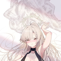 This is a pixiv picture whose title is 水着ナギサさん.