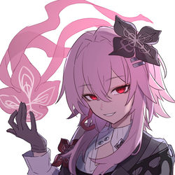 This is a pixiv picture whose title is 長夜月.