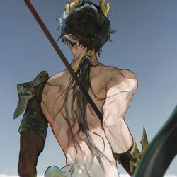 This is a pixiv picture whose title is 騰荒.