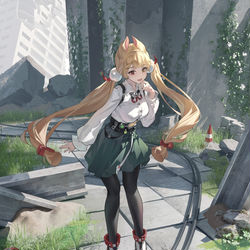 This is a pixiv picture whose title is 爱丽丝.