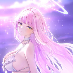 This is a pixiv picture whose title is 水着ミカ.