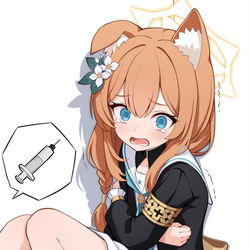 This is a pixiv picture whose title is マリー 予防接種の時間だよ？.