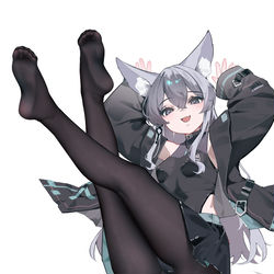 This is a pixiv picture whose title is 投降喵.