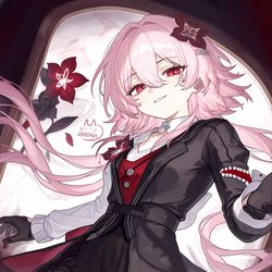 This is a pixiv picture whose title is 長夜月Evernight.